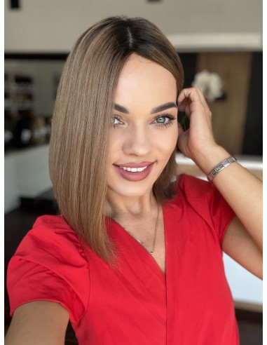 JULIA MS 35 CM"S"-PERUK WŁOSÓW NATURALNYCH