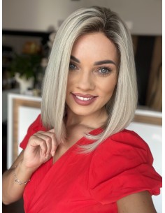 "NORA 60A"- PERUKA Z WŁOSÓW NATURALNYCH  "M"