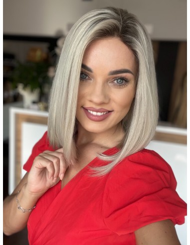 "NORA 60A"- PERUKA Z WŁOSÓW NATURALNYCH  "M"