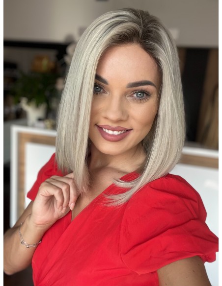 "NORA 60A"- PERUKA Z WŁOSÓW NATURALNYCH  "M"