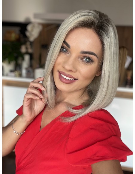 "NORA 60A"- PERUKA Z WŁOSÓW NATURALNYCH  "M"