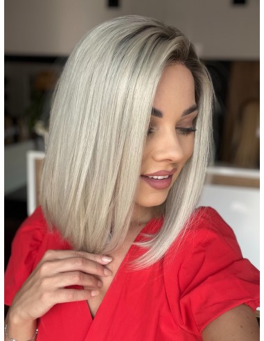 "NORA 60A"- PERUKA Z WŁOSÓW NATURALNYCH  "M"