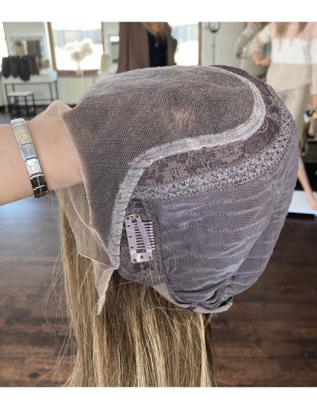 SENDI 60 "S"-DŁUGA PERUKA LACE FRONT Z WŁOSÓW NATURALNYCH