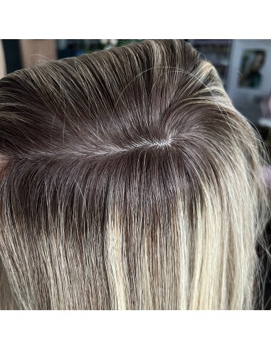 "MEGAN S8 "40-45 MEDYCZNA PERUKA Z WŁOSÓW NATURALNYCH