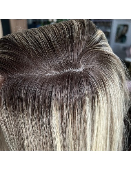 "MEGAN S8 "40-45 MEDYCZNA PERUKA Z WŁOSÓW NATURALNYCH