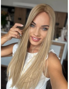 DOMI 60CM-DŁUGI TOPPER Z WŁOSÓW NATURALNYCH