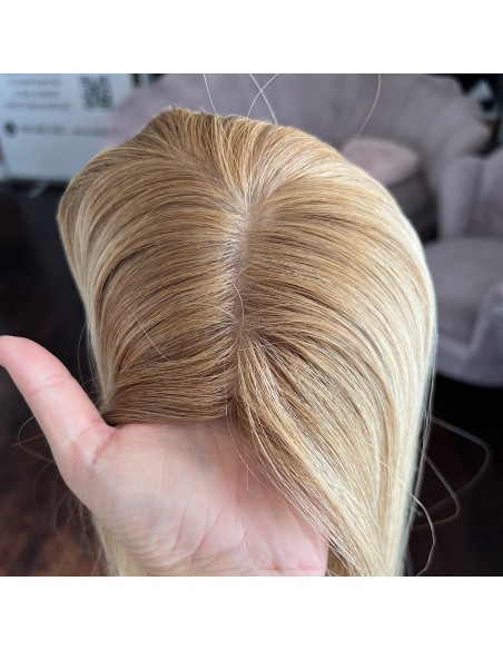 DOMI 60CM-DŁUGI TOPPER Z WŁOSÓW NATURALNYCH