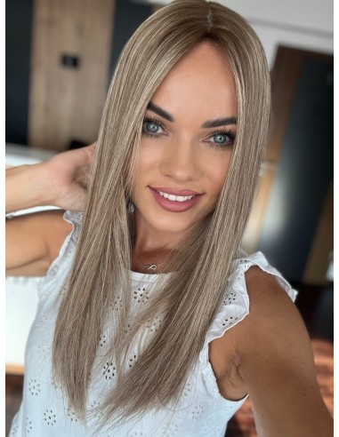 "PRIMA 45-50 CM "DŁUGI TOPPER Z WŁOSÓW NATURALNYCH