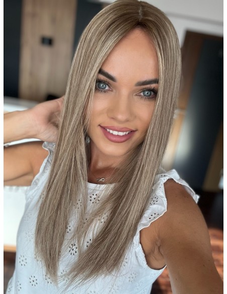 "PRIMA 45-50 CM "DŁUGI TOPPER Z WŁOSÓW NATURALNYCH