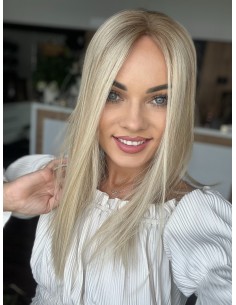 SOFI 45MN- BLOND TOPPER Z WŁOSÓW NATURALNYCH