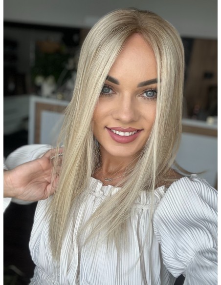 SOFI 45MN- BLOND TOPPER Z WŁOSÓW NATURALNYCH