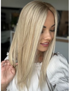 SOFI 45MN- BLOND TOPPER Z WŁOSÓW NATURALNYCH 2