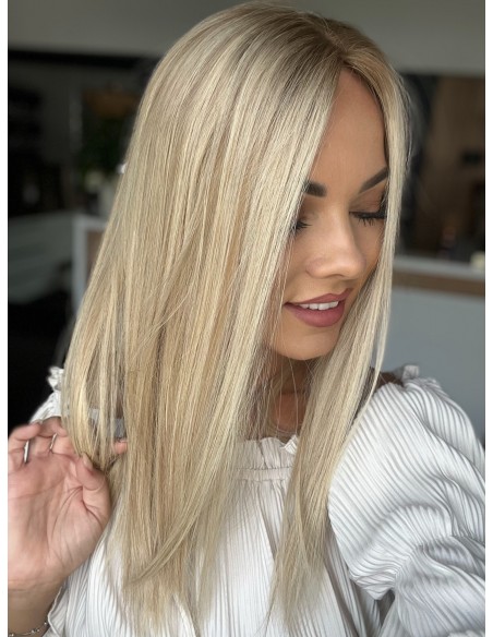 SOFI 45MN- BLOND TOPPER Z WŁOSÓW NATURALNYCH
