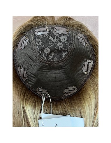 VELIRA 55-60 CM "DŁUGI TOPPER Z WŁOSÓW NATURALNYCH Z GRZYWKĄ HOLLYWOOD