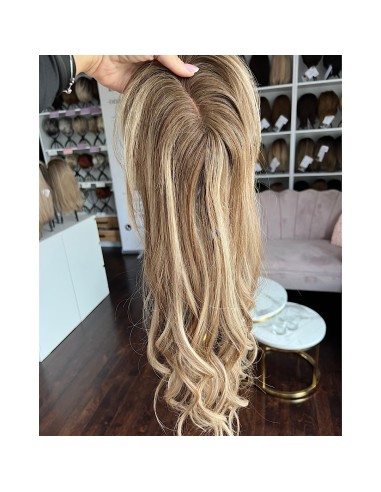 "Lio 6D "- Mini topper z włosów naturalnych  45 cm