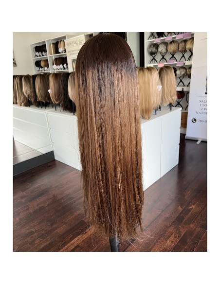 "TERESA 65 CM" DŁUGI TOPPER Z WŁOSÓW NATURALNYCH