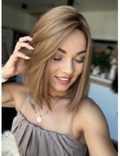 AGA  30-35 CM-PERUKA WŁOSÓW NATURALNYCH  "S"