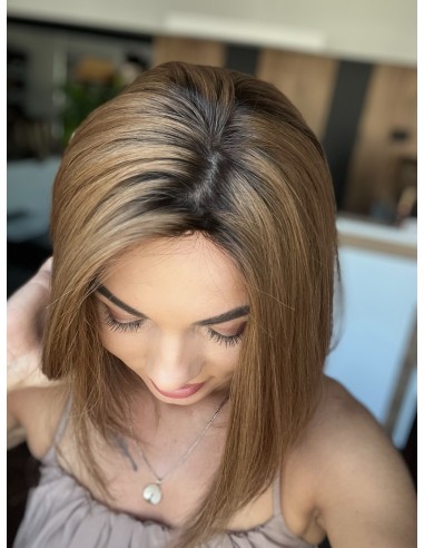 AGA  30-35 CM-PERUKA WŁOSÓW NATURALNYCH  "S"