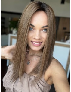 "COCO-40-45 cm" TOPPER Z WŁOSÓW NATURALNYCH