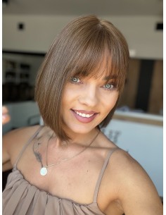 ANIKA MS  Z GRZYWKĄ 30 CM"S"-PERUKA Z WŁOSÓW NATURALNYCH 2