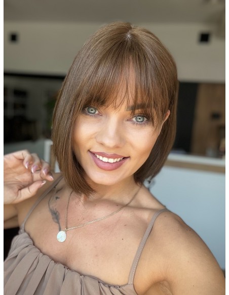 ANIKA MS  Z GRZYWKĄ 30 CM"S"-PERUKA Z WŁOSÓW NATURALNYCH