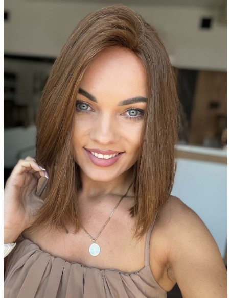 ALICE MS 35 CM"M"-PERUKA Z WŁOSÓW NATURALNYCH SŁOWIAŃSKICH