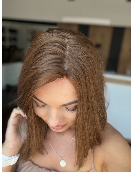 ALICE MS 35 CM"M"-PERUKA Z WŁOSÓW NATURALNYCH SŁOWIAŃSKICH