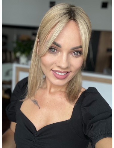 "JONI-35HL ll" TOPPER Z WŁOSÓW NATURALNYCH