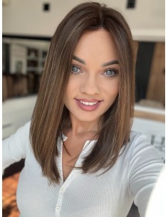 KORA 35 "S"-PERUKA LACE FRONT Z WŁOSÓW NATURALNYCH