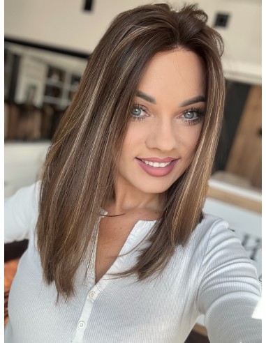 KORA 35 "S"-PERUKA LACE FRONT Z WŁOSÓW NATURALNYCH