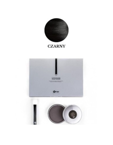 Kmax Topical Shader -Puder maskujący łysinę-czarny