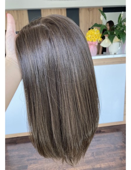 "MIRA 45 cm" TOPPER Z WŁOSÓW NATURALNYCH