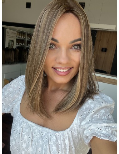 "LOLA  40"-TOPPER Z WŁOSÓW NATURALNYCH