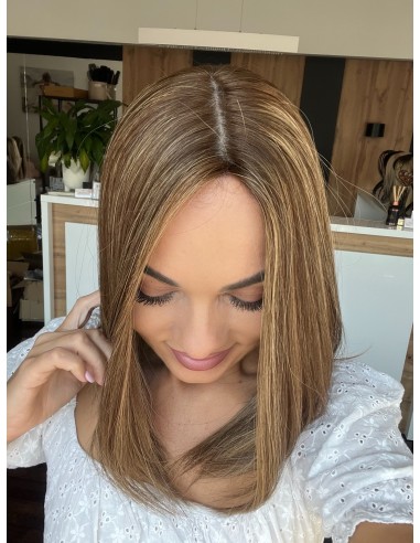 "LOLA  40"-TOPPER Z WŁOSÓW NATURALNYCH