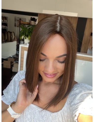 "MIRA 35 cm" TOPPER Z WŁOSÓW NATURALNYCH