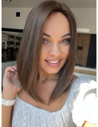 "MIRA 35 cm" TOPPER Z WŁOSÓW NATURALNYCH