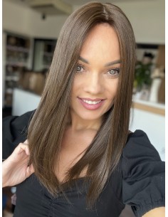 MIRA 40-45 cm" TOPPER Z WŁOSÓW NATURALNYCH