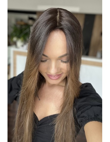 "TERESA 65 CM" DŁUGI TOPPER Z WŁOSÓW NATURALNYCH