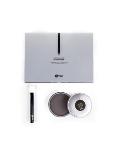 Kmax Topical Shader -Puder maskujący łysinę-średni brąz