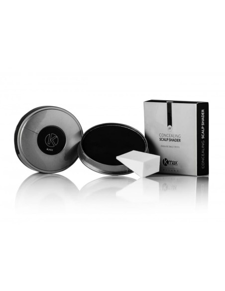 Kmax Topical Shader -Puder maskujący łysinę-średni brąz