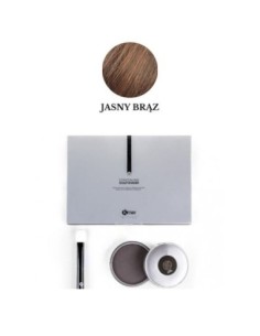 Kmax Topical Shader -Puder maskujący łysinę-jasny brąz
