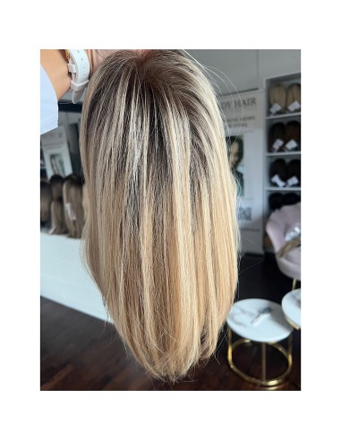 MILENA 35  LACE FRONT PERUKA Z WŁOSÓW NATURALNYCH  PREMIUM   "M"