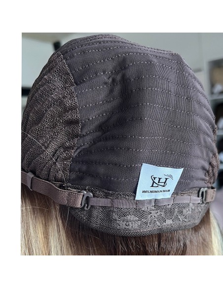 MILENA 35  LACE FRONT PERUKA Z WŁOSÓW NATURALNYCH  PREMIUM   "S"