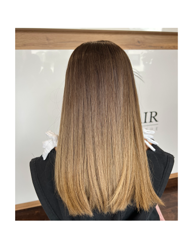 Peruka dziecięca z włosów naturalnych – ombre, lace front