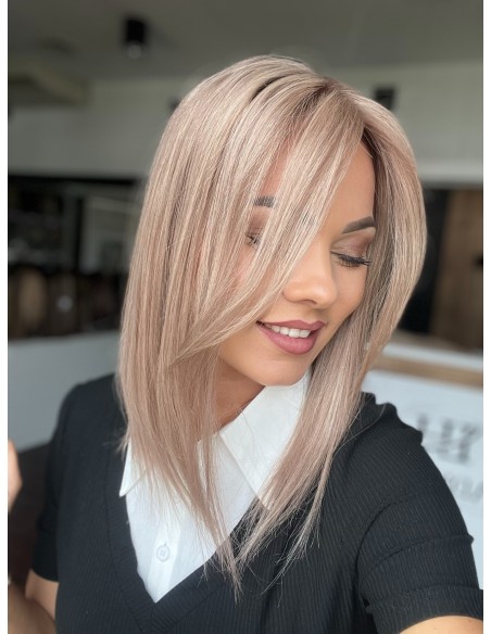 Lili Rose 40cm silk top-topper z włosów naturalnych