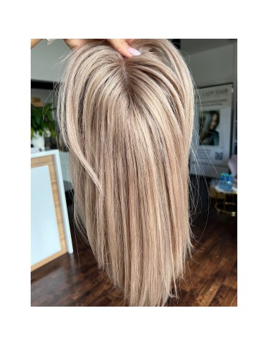 Lili Rose 40cm silk top-topper z włosów naturalnych