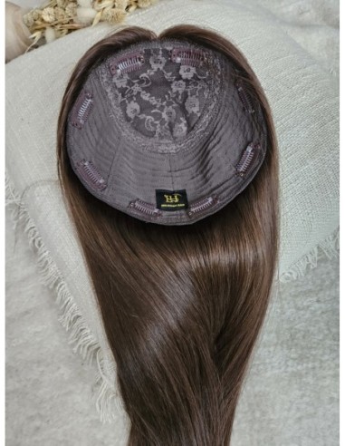 ANIKA ll 50-55 CM TOPPER Z WŁOSÓW NATURALNYCH