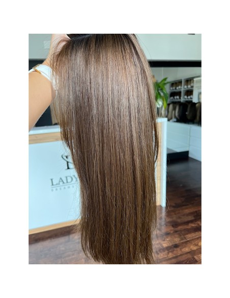 ANIKA ll 50-55 CM TOPPER Z WŁOSÓW NATURALNYCH