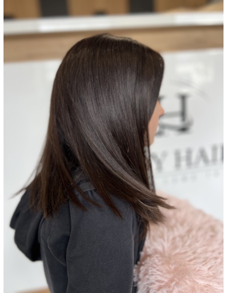 Róża 40 cm – peruka naturalna dla dziecka XXS