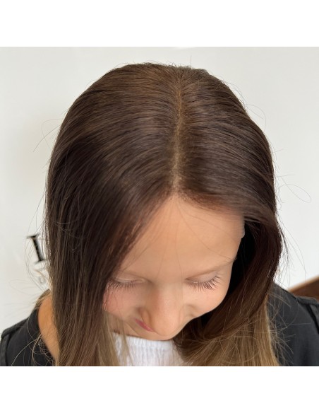 Pola 30 cm – peruka dziecięca XXS z włosów naturalnych